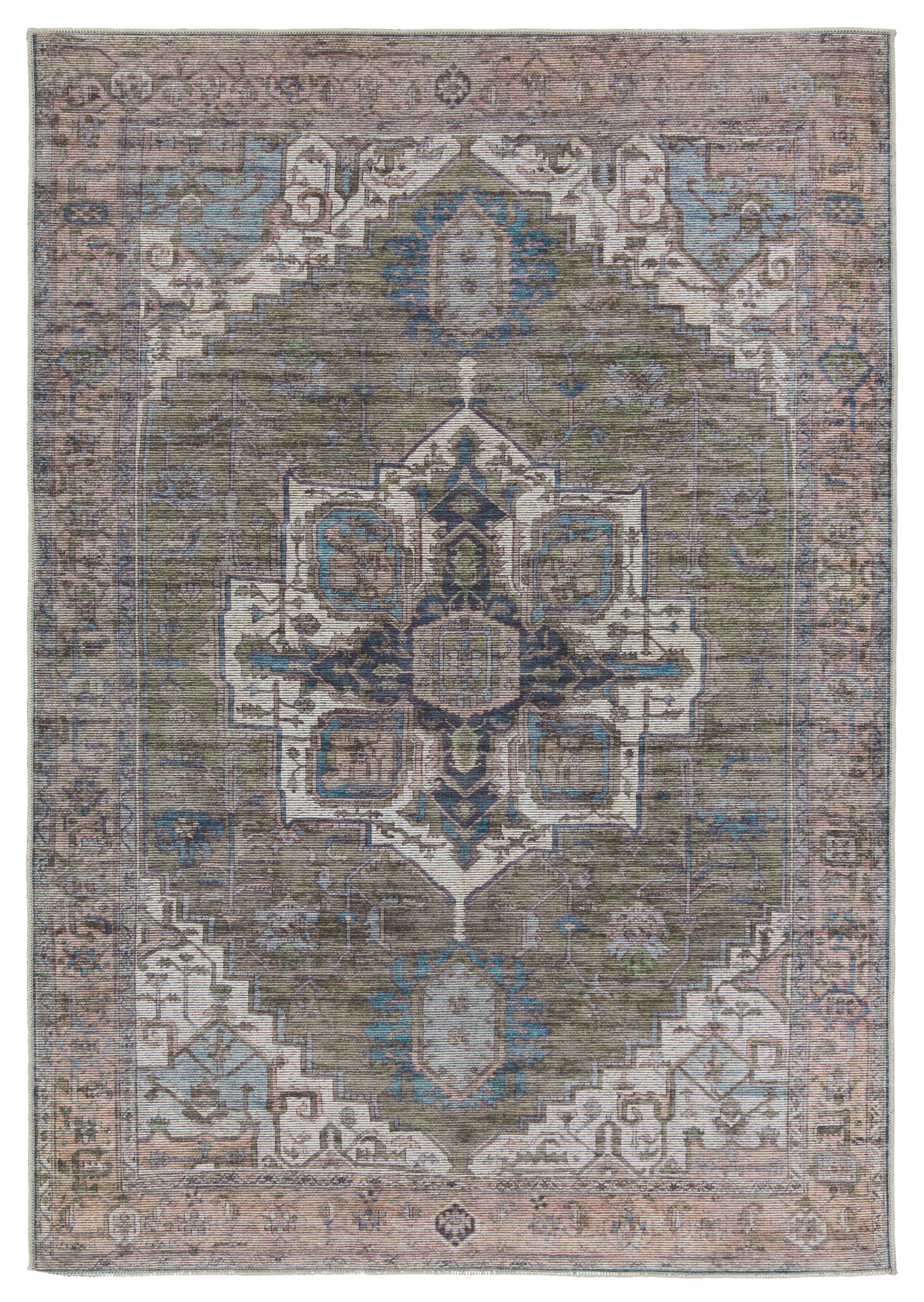 Vindage Chaplin Machine Made Synthetic Blend Indoor Area Rug From Vibe ...