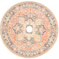 Momeni Vintage Tree Skirt Medallion Machine Made Traditional Round Indoor Area Rug