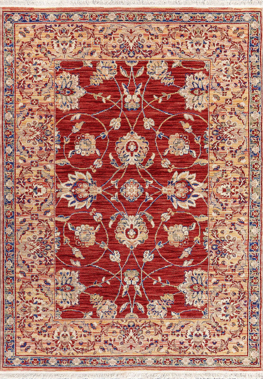 Dynamic WADE 18608 Machine-Made Floral Traditional Area Rug