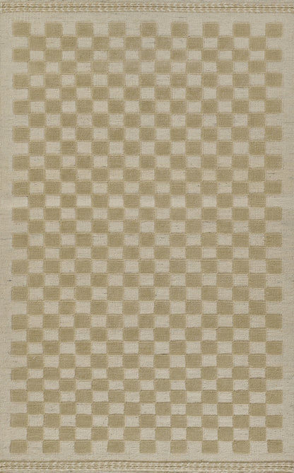 Momeni Willow Check Hand Woven Contemporary Rectangle Indoor Area Rug