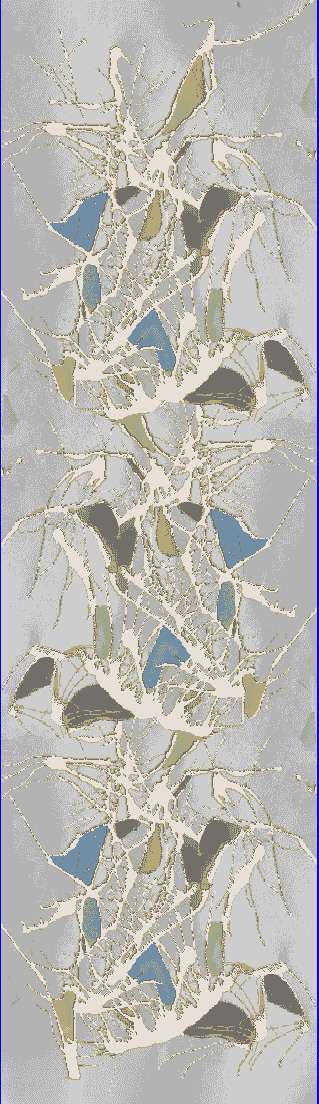 Dynamic MERIT 6655 Machine-Made Abstract Modern Area Rug