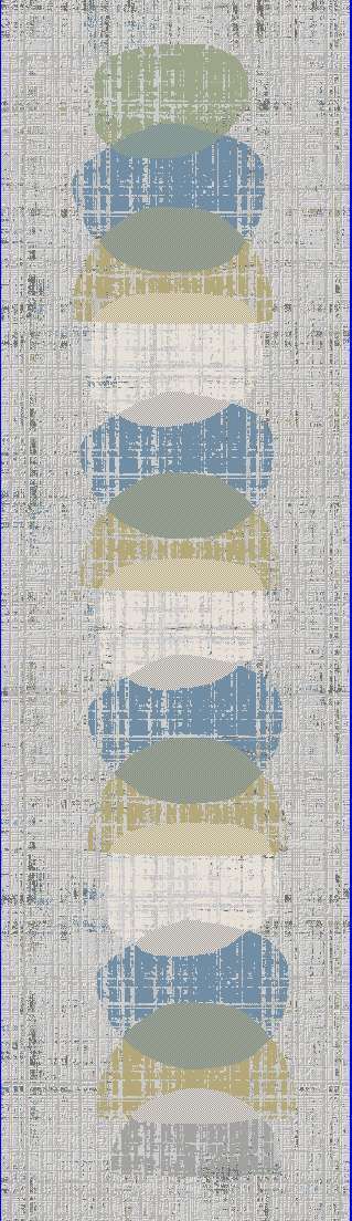 Dynamic MERIT 6656 Machine-Made Geometric Modern Area Rug