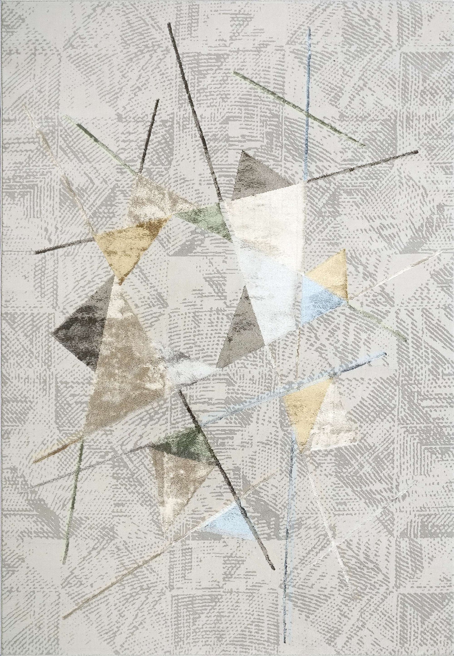 Dynamic MERIT 6658 Machine-Made Geometric Modern Area Rug