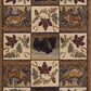 Tayse Lodge Area Rug NTR66-Portrait Wildlife Novelty Cut Pile Indoor Polypropylene