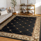 Tayse Border Area Rug SNS48-Orleans Traditional Cut Pile Indoor Polypropylene