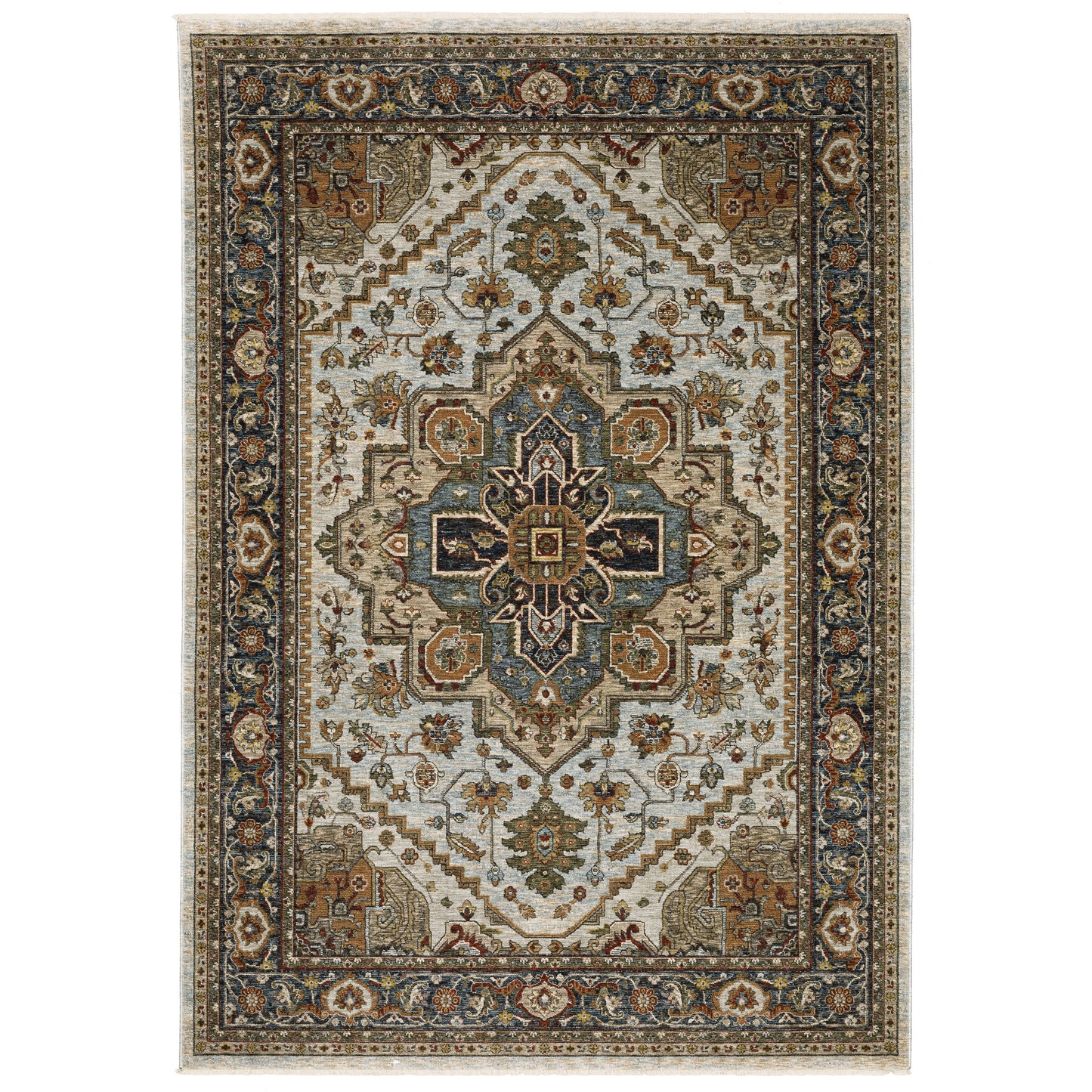 Oriental Weavers 7150B ABERDEEN Traditional Indoor Area Rug