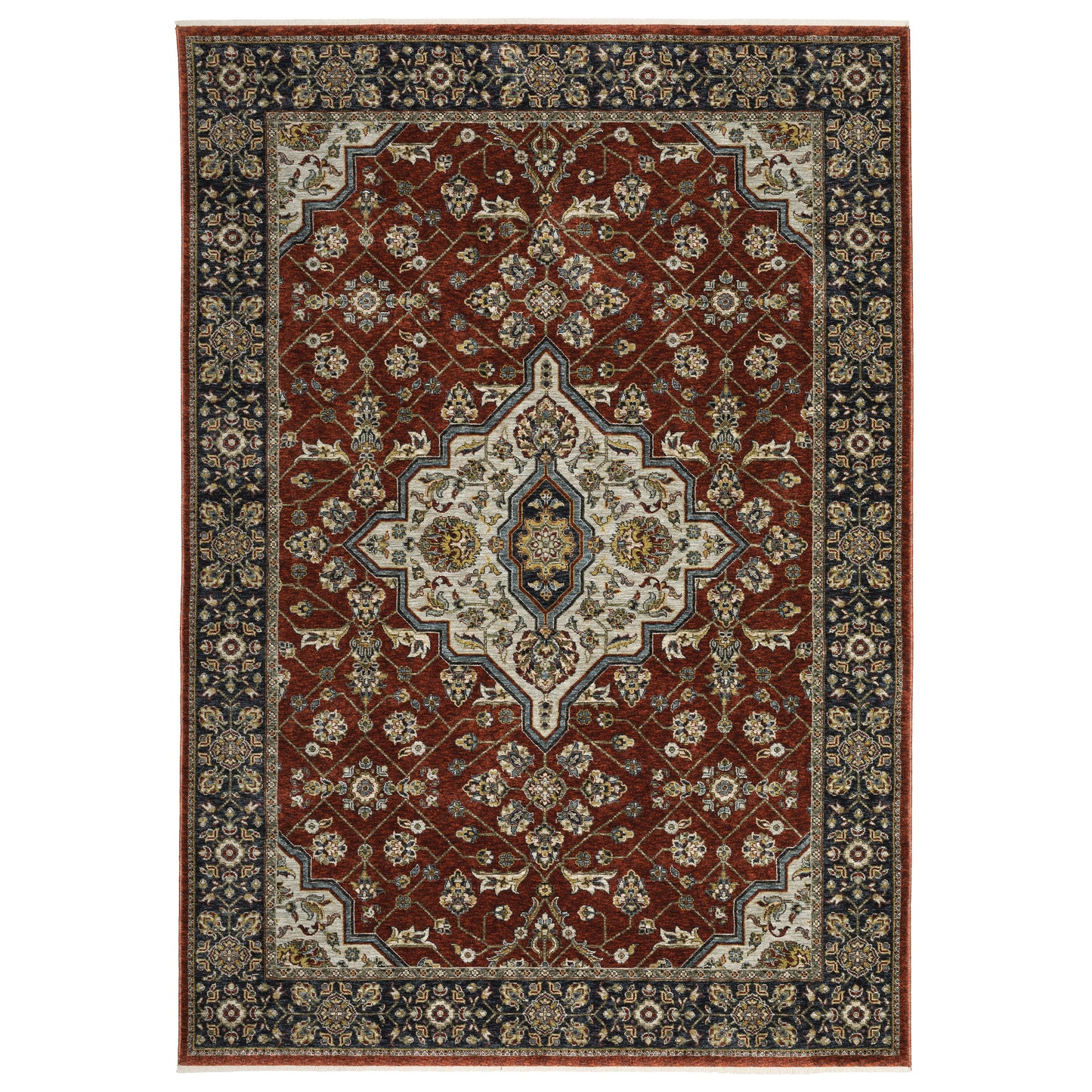 Oriental Weavers 7150B ABERDEEN Traditional Indoor Area Rug