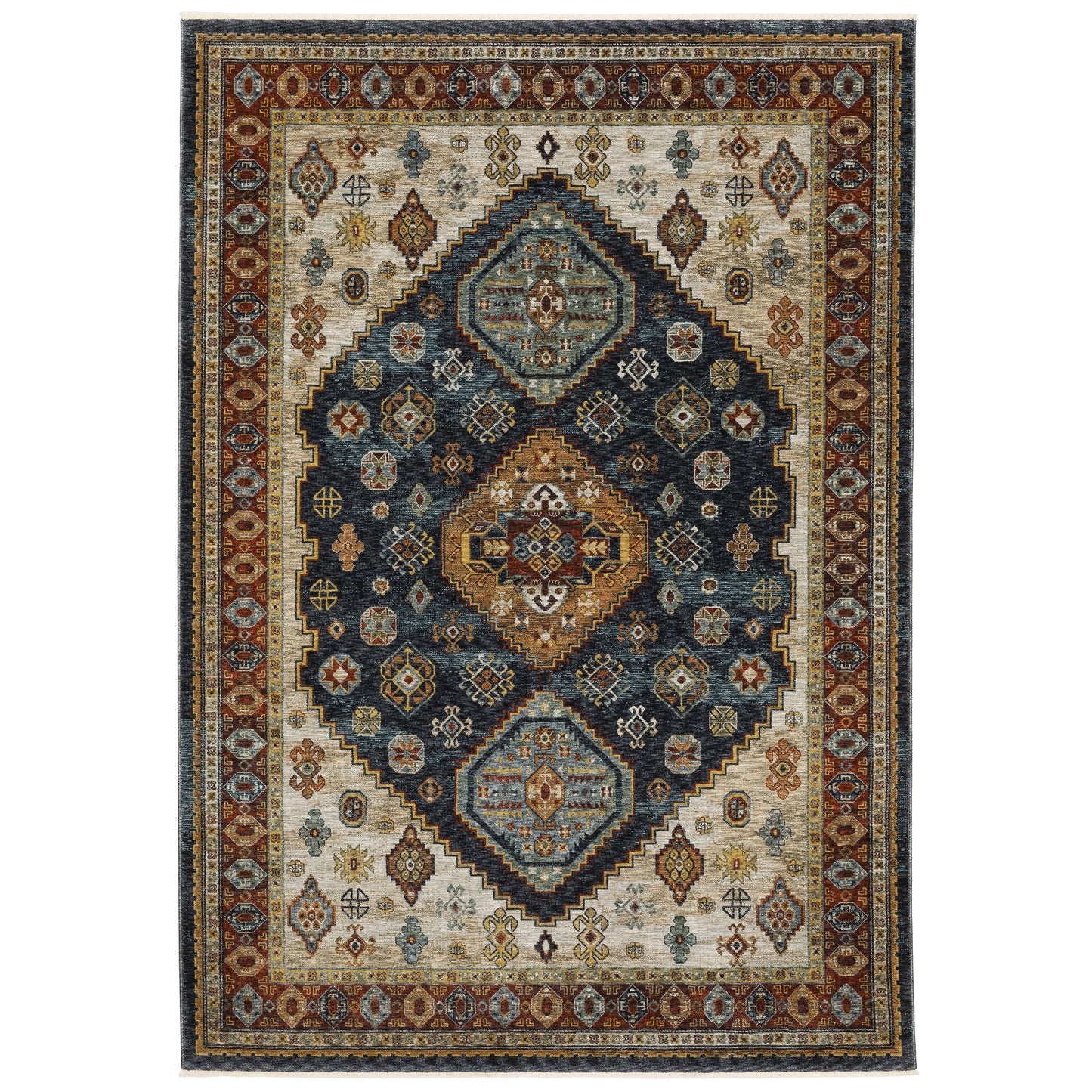 Oriental Weavers 7150B ABERDEEN Traditional Indoor Area Rug