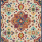 Nourison Home Bahari BAH01 Bohemian Floral Indoor Area Rug