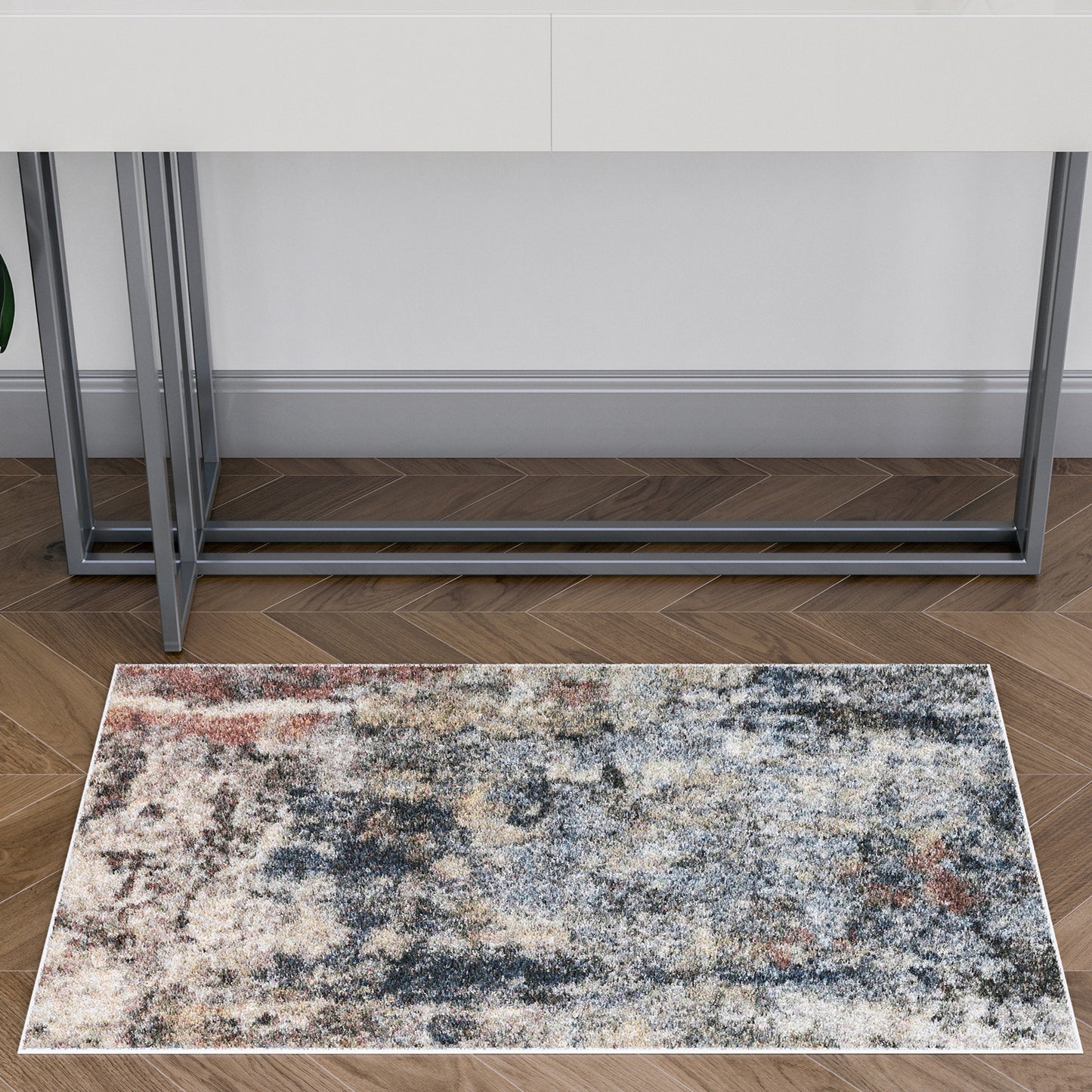 Tayse Abstract Area Rug REI17-Billings Contemporary Cut Pile Indoor Polypropylene