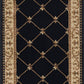 Tayse Border Area Rug SNS48-Orleans Traditional Cut Pile Indoor Polypropylene