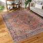 Tayse Oriental Area Rug ETE14-Celina Traditional Flat Weave Indoor Polyester