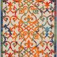 Nourison Home Aloha ALH21 Contemporary Trellis Indoor/Outdoor Area Rug