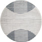 Nourison Home Astra Machine Washable ASW03 Mid-Century Modern Geometric Indoor Area Rug