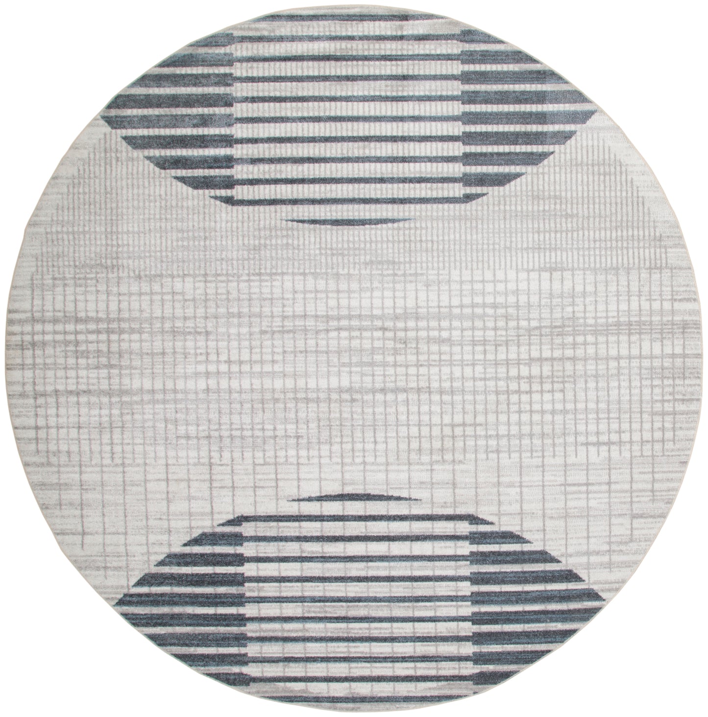 Nourison Home Astra Machine Washable ASW03 Mid-Century Modern Geometric Indoor Area Rug