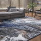 Tayse Abstract Area Rug REI20-Orlando Contemporary Cut Pile Indoor Polypropylene