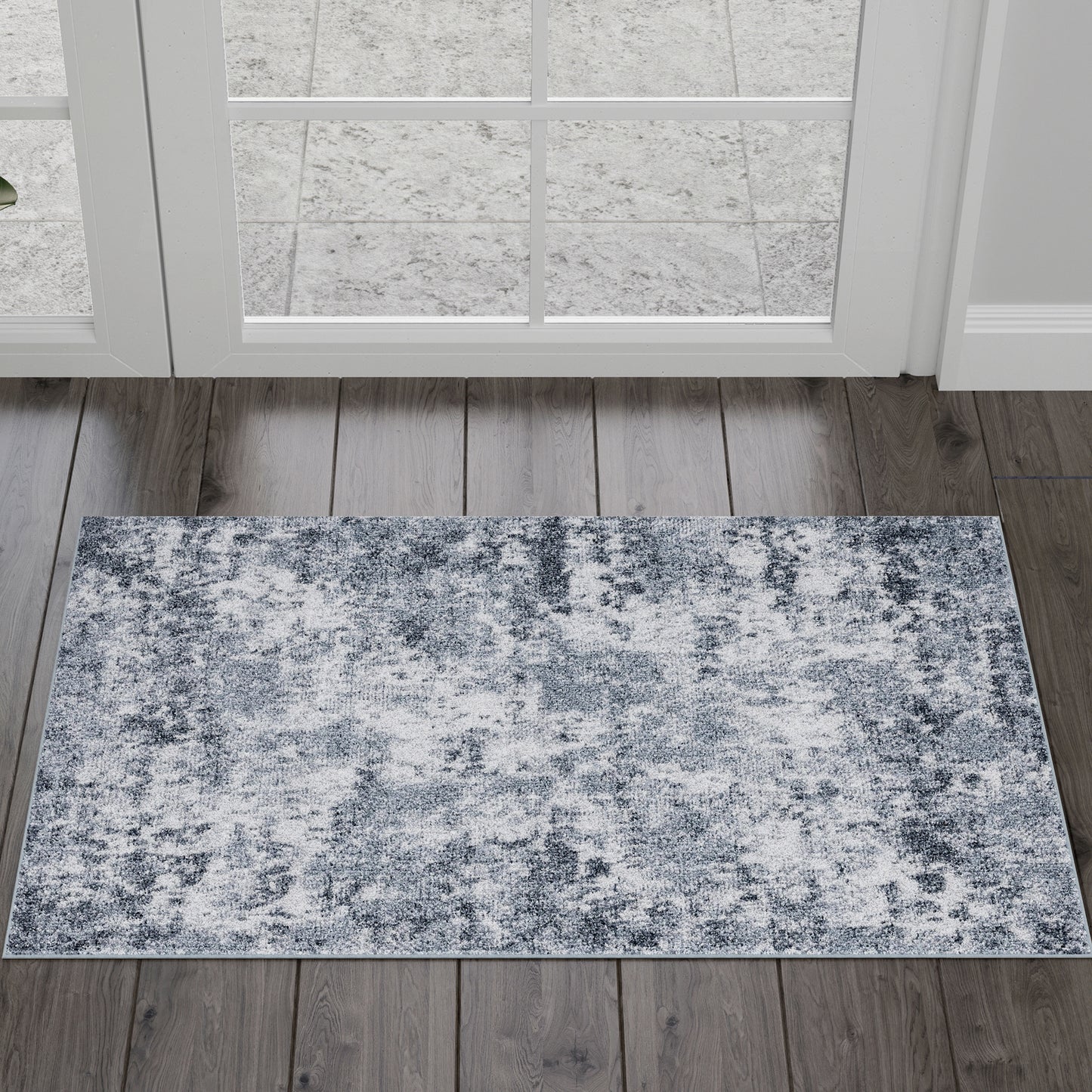 Tayse Abstract Area Rug NEX20-Geil Contemporary Cut Pile Indoor Polypropylene