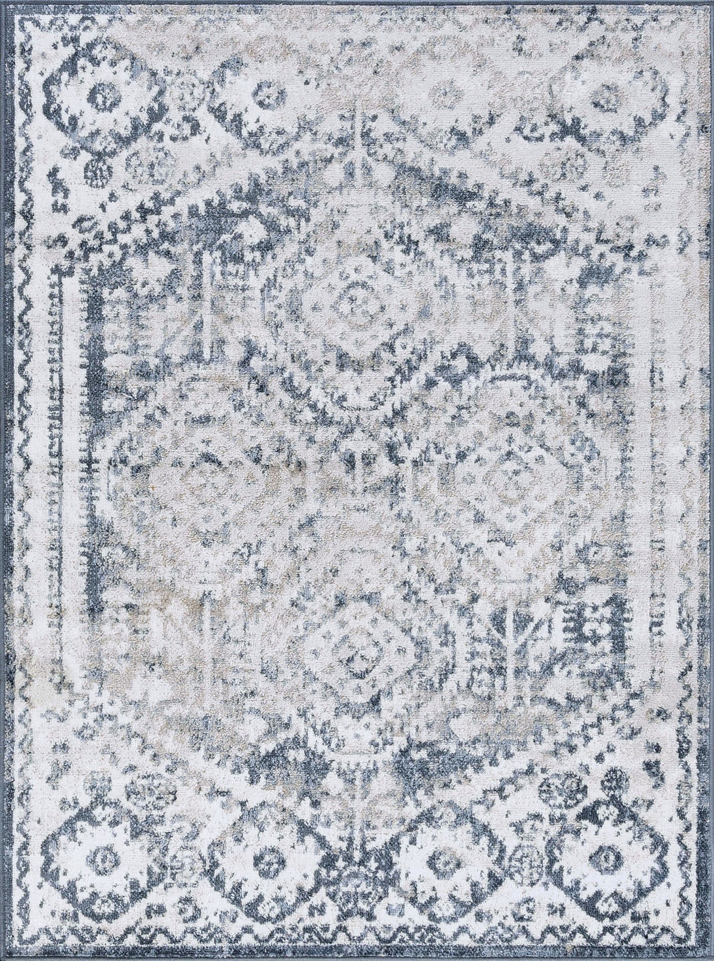 Tayse Oriental Area Rug NEX14-Mikaela Traditional Cut Pile Indoor Polypropylene