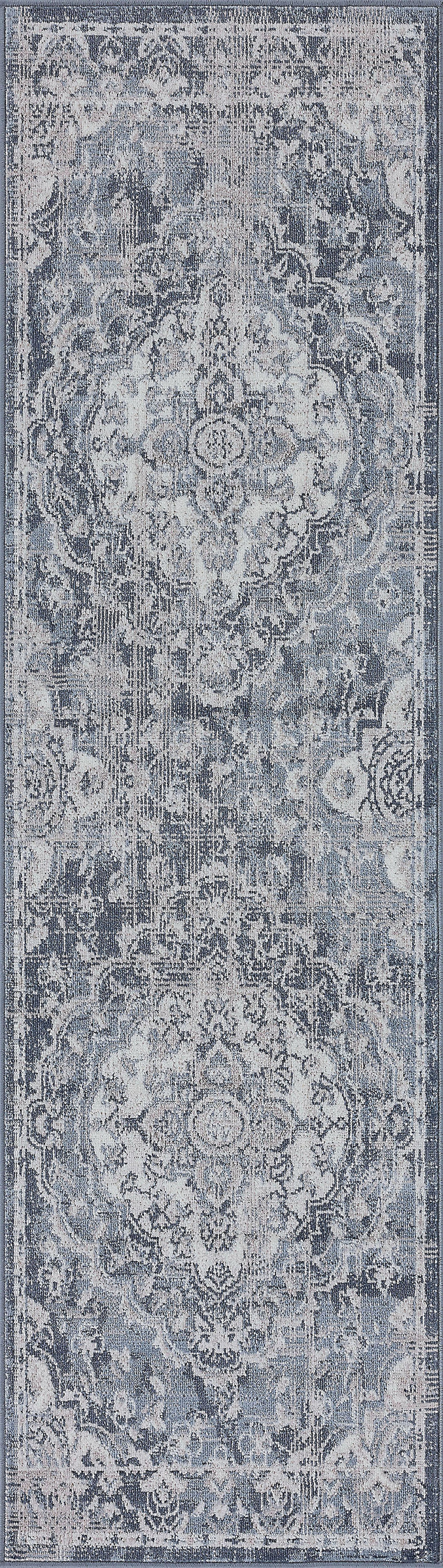 Tayse Medallion Area Rug NEX13-Harris Traditional Cut Pile Indoor Polypropylene