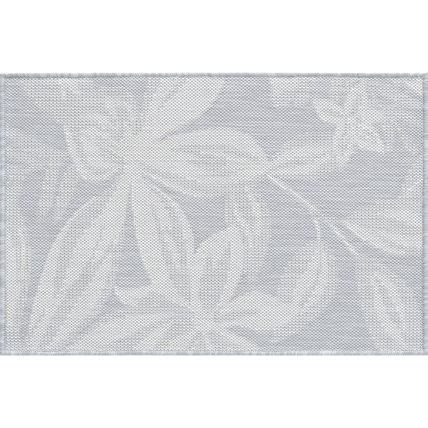 Tayse Floral Area Rug ECO17-Edda Transitional Flat Weave Indoor/Outdoor Polypropylene