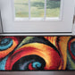 Tayse Abstract Area Rug SMP10-Susan Contemporary Cut Pile Indoor Polypropylene