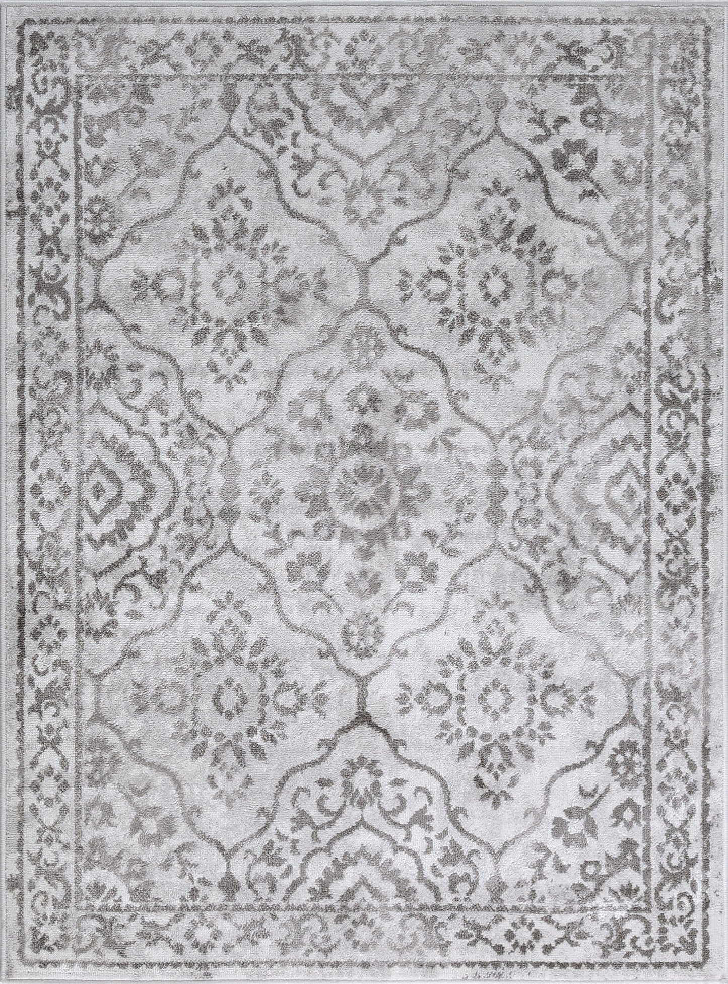 Tayse Oriental Area Rug NEX18-Jersey Traditional Cut Pile Indoor Polypropylene