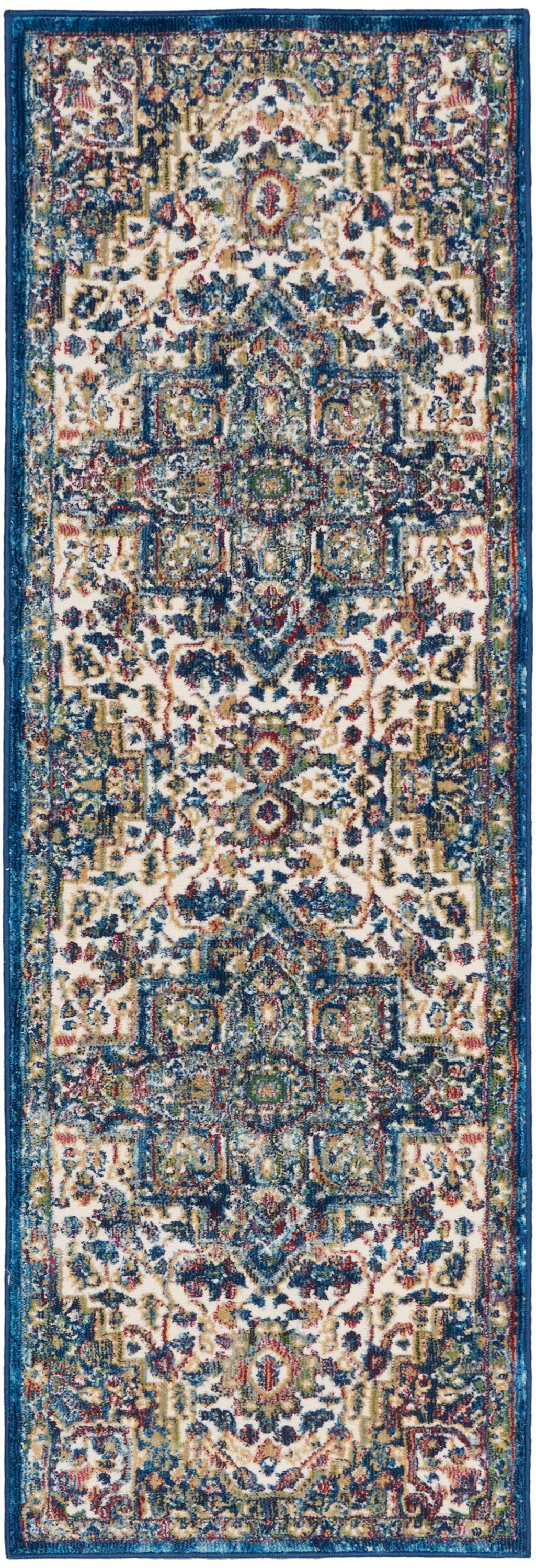 Ankara Global ANR15 Machine Made Synthetic Blend Indoor Area Rug By Nourison Home From Nourison Rugs