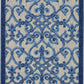 Nourison Home Aloha ALH21 Contemporary Trellis Indoor/Outdoor Area Rug