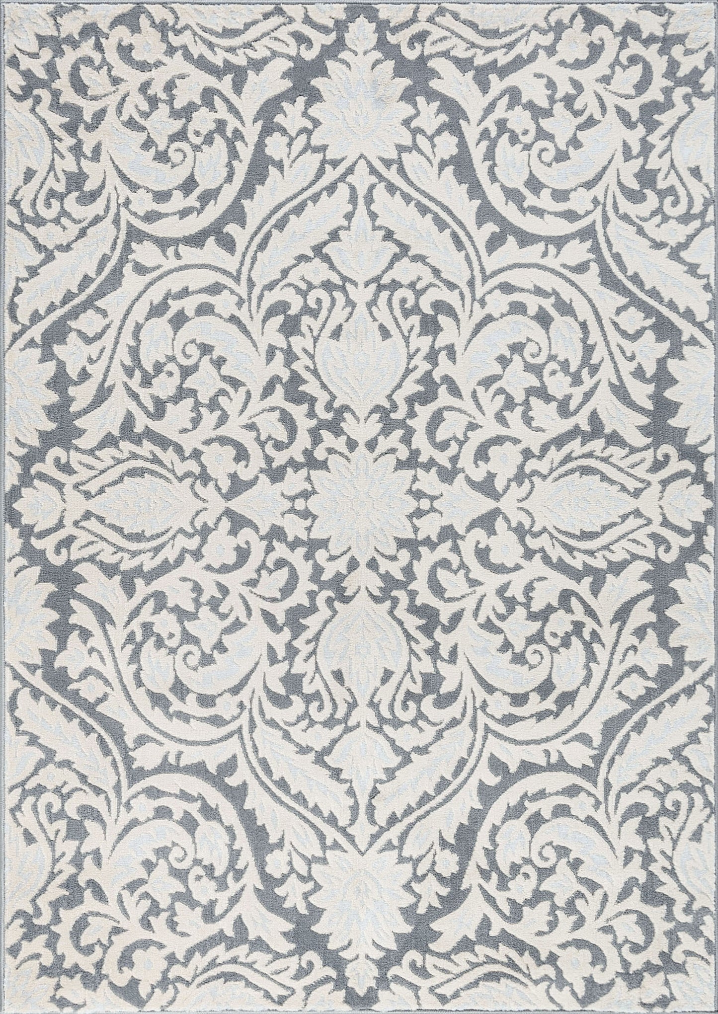 Tayse Geometric Area Rug MDN45-Selena Traditional Cut Pile Indoor Polypropylene