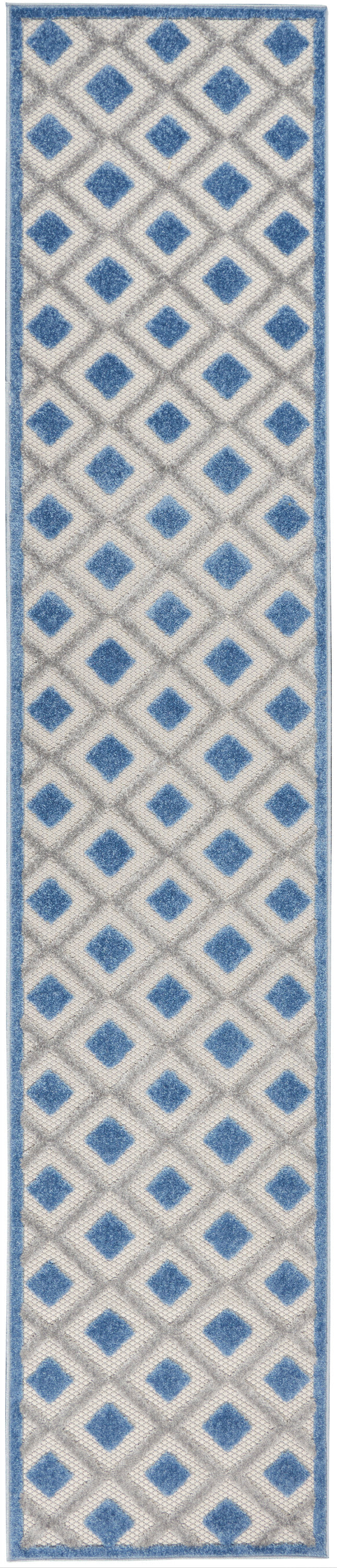 Nourison Home Aloha ALH26 Modern Geometric Indoor/Outdoor Area Rug