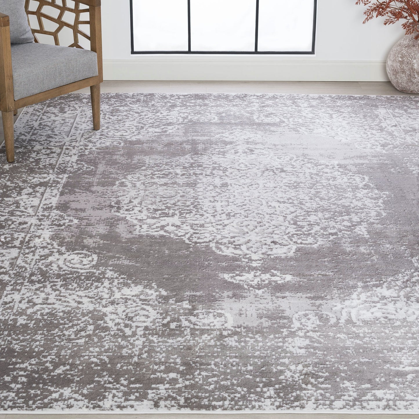 Tayse Medallion Area Rug NEX11-Lasonya Traditional Cut Pile Indoor Polypropylene