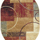 Tayse Abstract Area Rug ELG54-Tacoma Contemporary Cut Pile Indoor Polypropylene