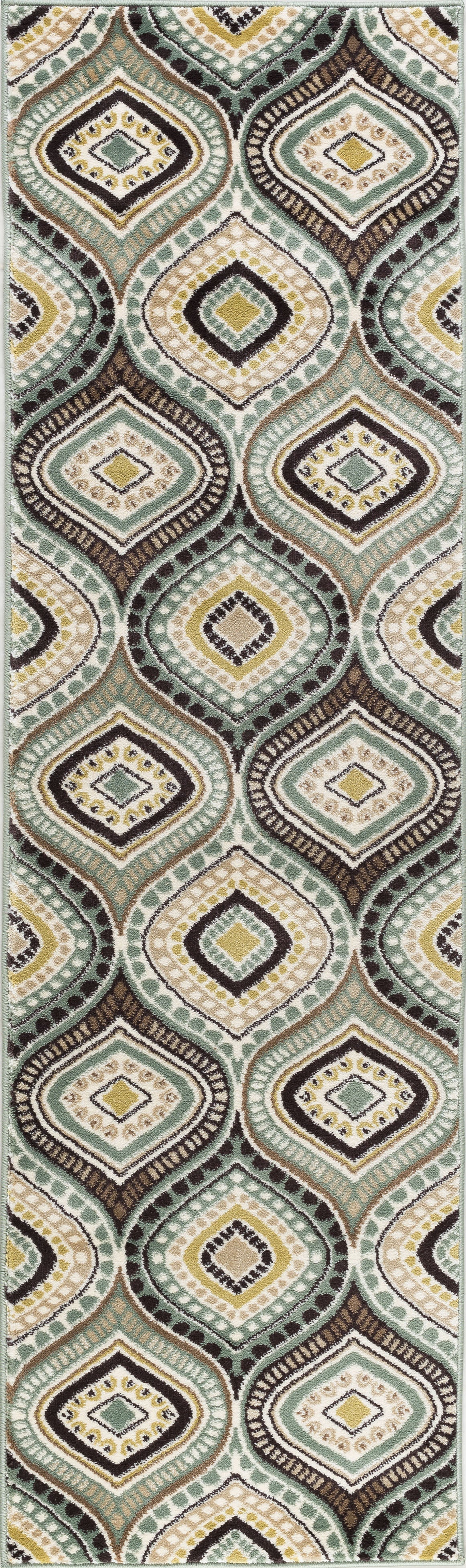 Tayse Abstract Area Rug CPR10-Aurora Contemporary Cut Pile Indoor Polypropylene