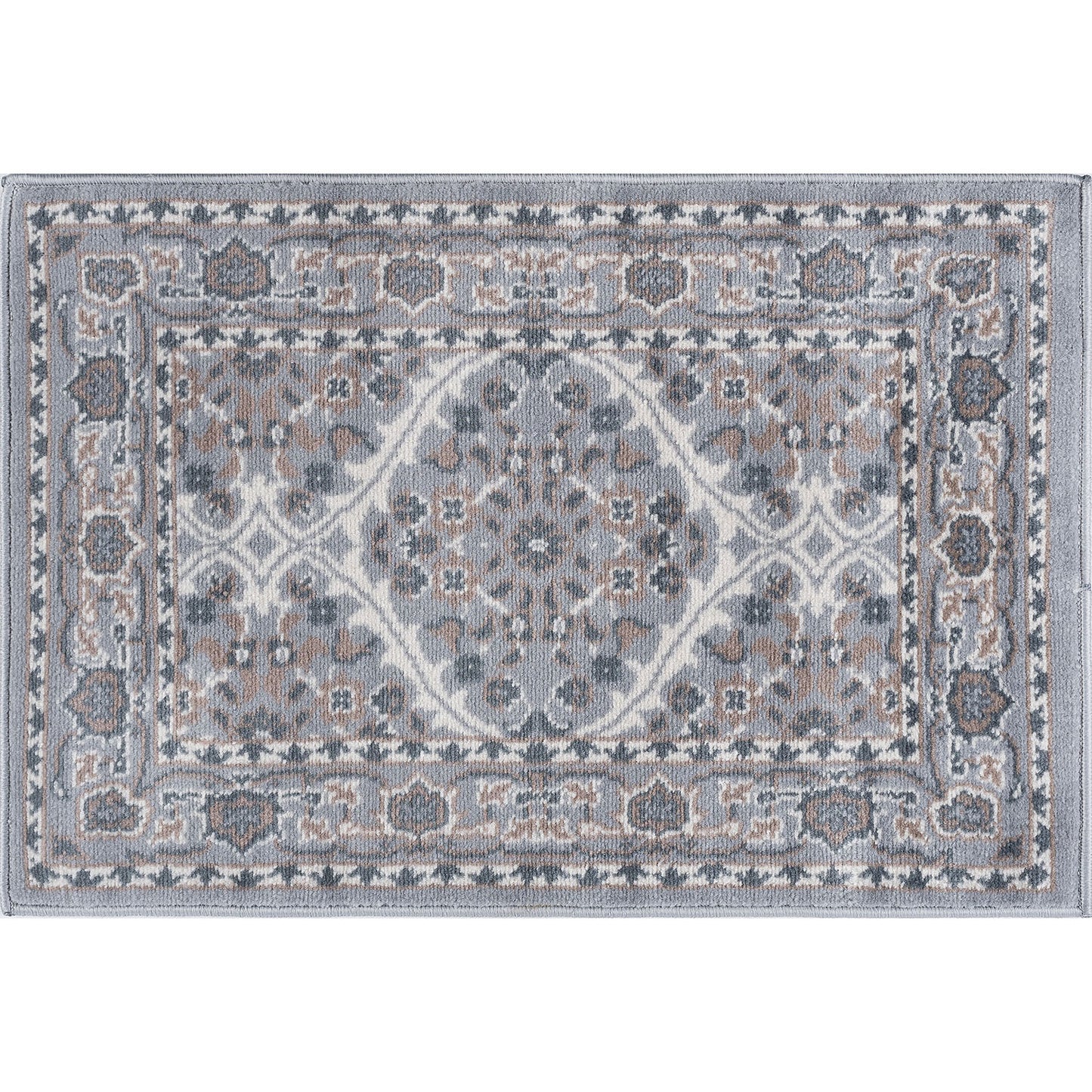 Tayse Oriental Area Rug MDN37-Beauregard Traditional Cut Pile Indoor Polypropylene