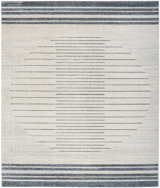 Nourison Home Astra Machine Washable ASW04 Mid-Century Modern Geometric Indoor Area Rug