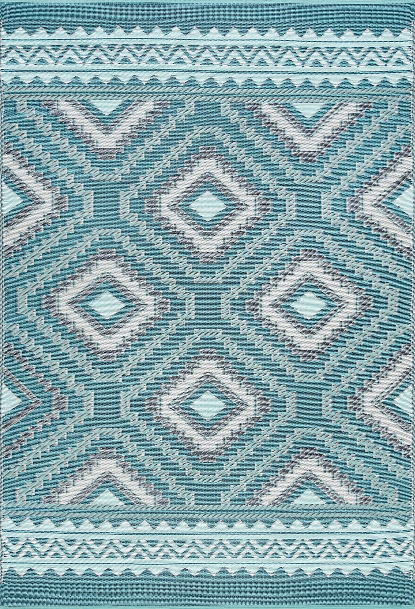 Tayse Geometric Area Rug SUN20-Acosta Contemporary Flat Weave Indoor/Outdoor Polypropylene