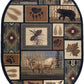 Tayse Lodge Area Rug NTR66-Northern Wildlife Novelty Cut Pile Indoor Polypropylene