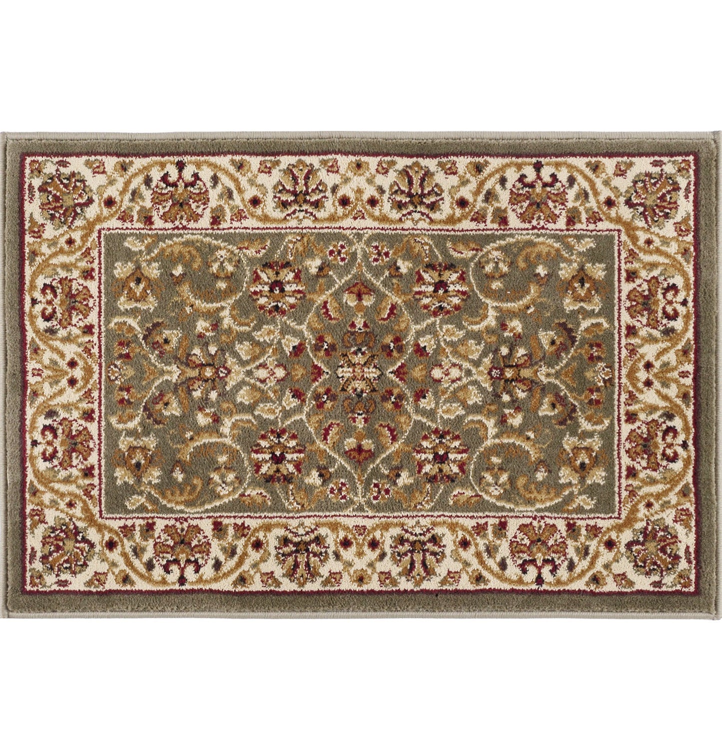 Tayse Border Area Rug SNS48-Ventura Traditional Cut Pile Indoor Polypropylene