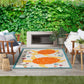 Aloha ALH27 Machine Made Synthetic Blend Indoor/Outdoor Area Rug By Nourison Home From Nourison Rugs