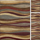 Tayse Abstract Area Rug ELG54-Norfolk Contemporary Cut Pile Indoor Polypropylene