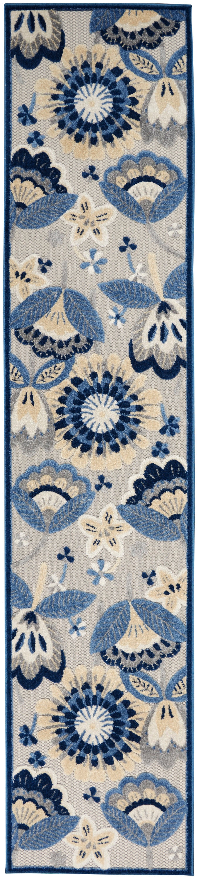 Nourison Home Aloha ALH25 Contemporary Floral Indoor/Outdoor Area Rug