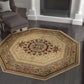 Tayse Oriental Area Rug SNS46-Jayden Traditional Cut Pile Indoor Polypropylene