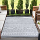 Tayse Stripe Area Rug SUN18-Anubis Contemporary Flat Weave Indoor/Outdoor Polypropylene