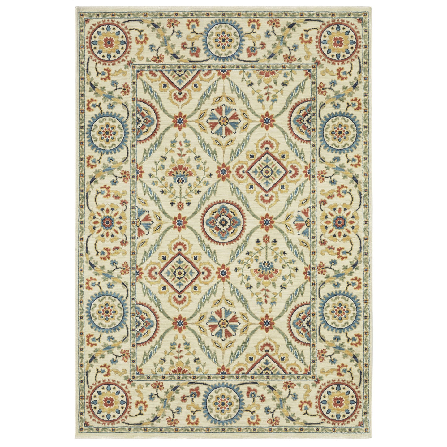 Oriental Weavers FR05D FRANCESCA Traditional Indoor Area Rug