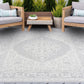 Tayse Floral Area Rug ECO16-Eamon Traditional Flat Weave Indoor/Outdoor Polypropylene