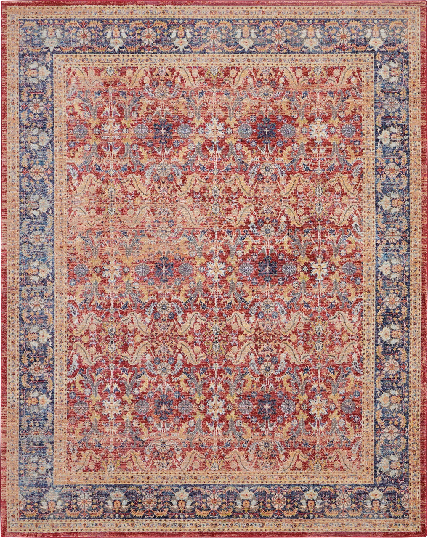 Ankara Global ANR02 Machine Made Synthetic Blend Indoor Area Rug By Nourison Home From Nourison Rugs