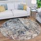 Tayse Abstract Area Rug REI17-Billings Contemporary Cut Pile Indoor Polypropylene