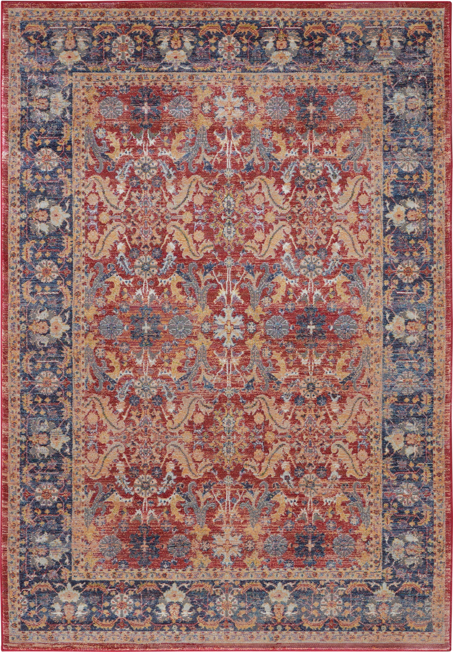 Ankara Global ANR02 Machine Made Synthetic Blend Indoor Area Rug By Nourison Home From Nourison Rugs