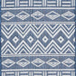 Tayse Moroccan Area Rug ECO20-Easton Contemporary Flat Weave Indoor/Outdoor Polypropylene