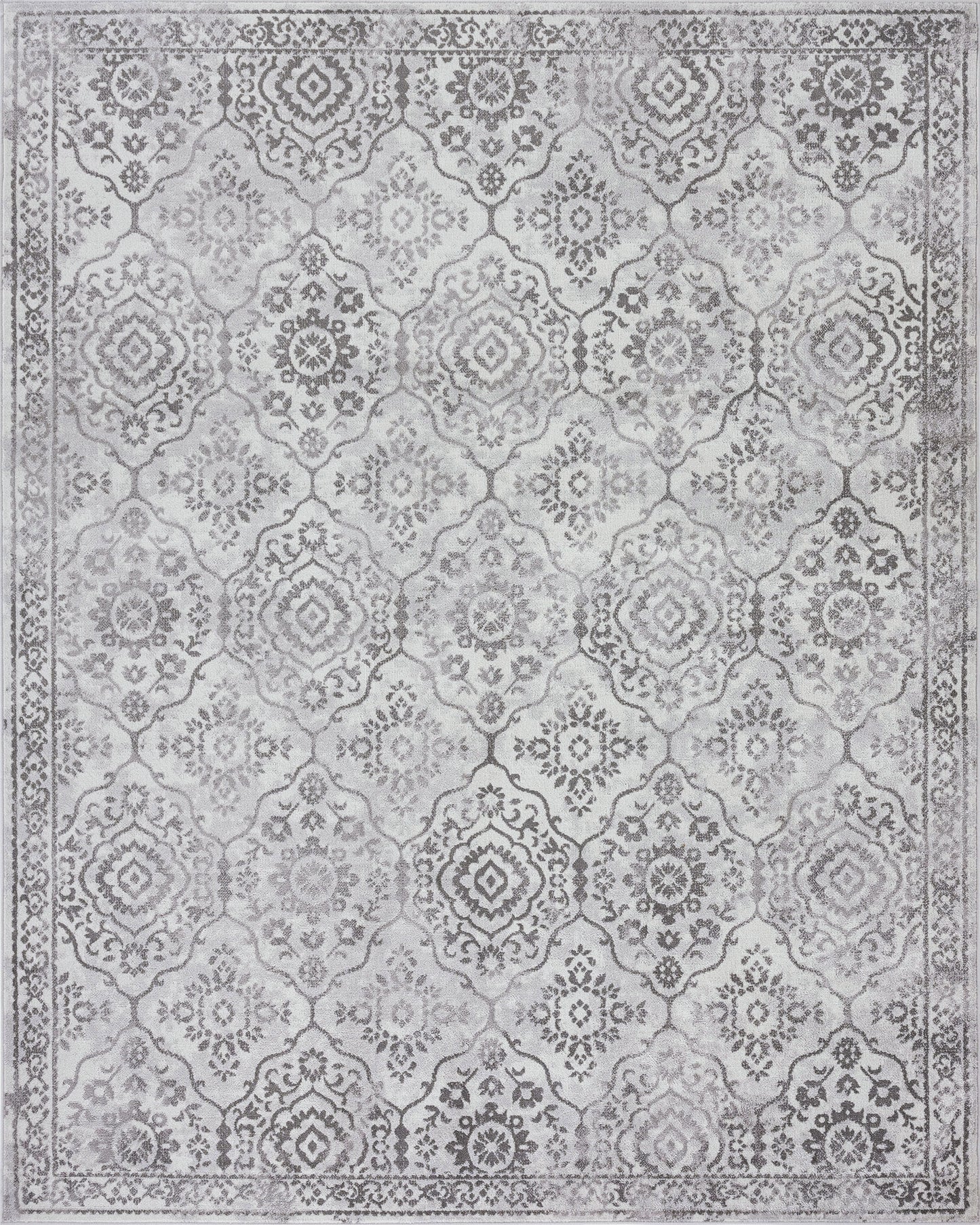 Tayse Oriental Area Rug NEX18-Jersey Traditional Cut Pile Indoor Polypropylene